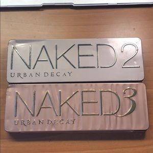 ****SOLD****           Naked 2 and Naked 3 palette